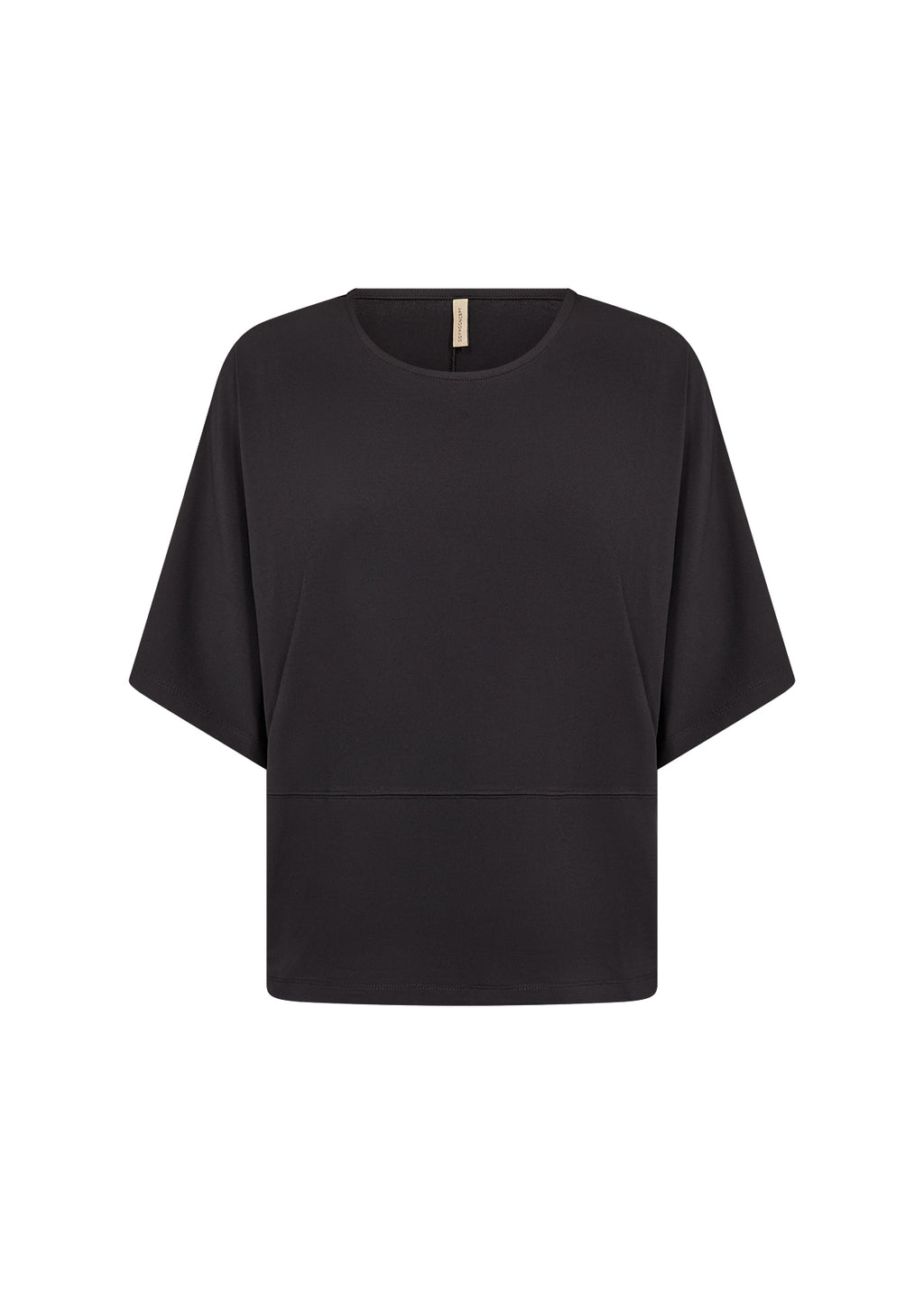 Soyaconcept Glenna Fluid Slouchy T-shirt - Black