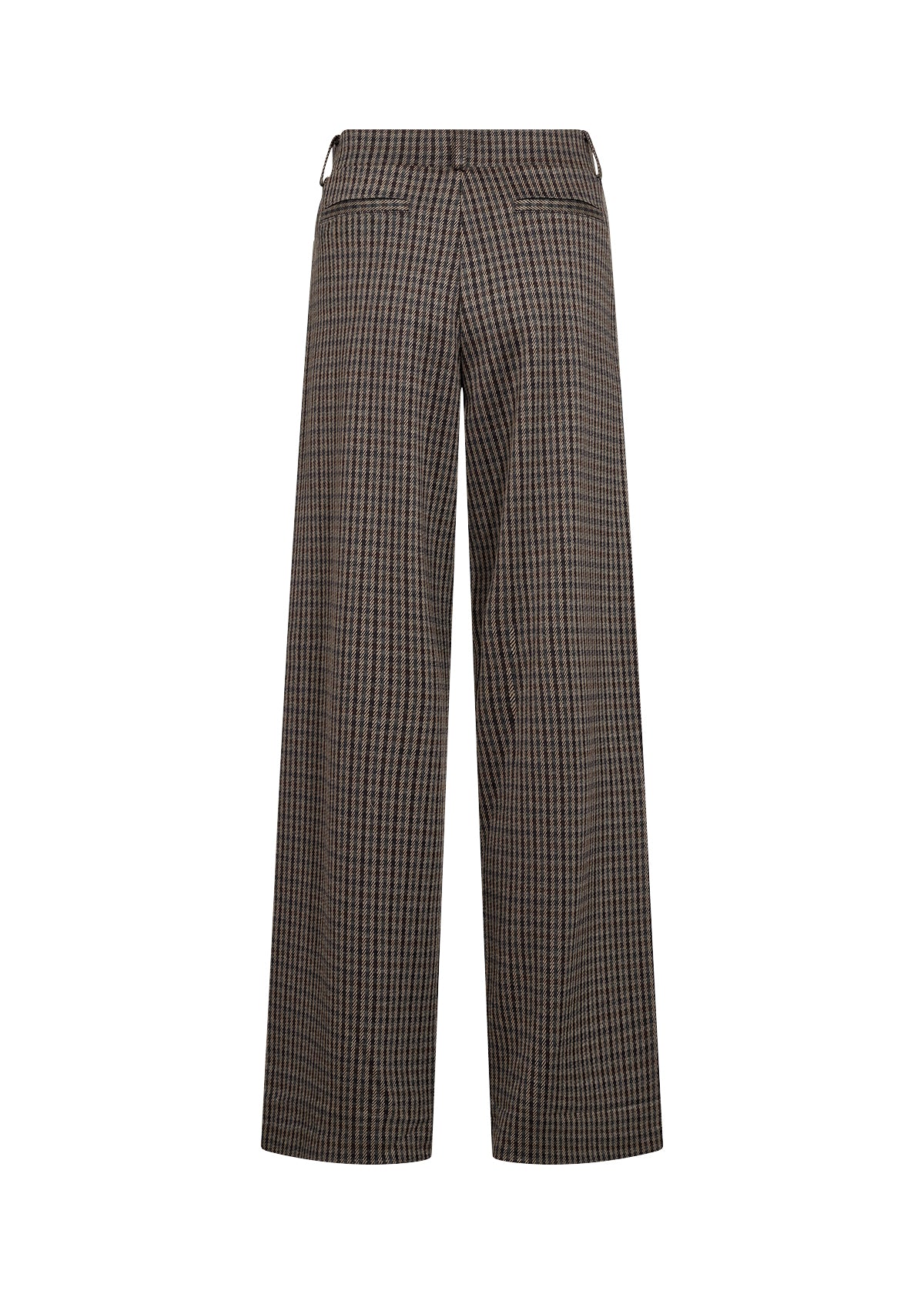 Soyaconcept Hekla Check Pull On Wide Leg Trousers