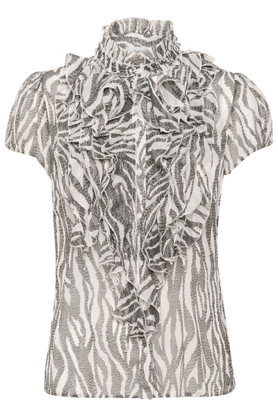 Saint Tropez Lilja Crinkle Blouse