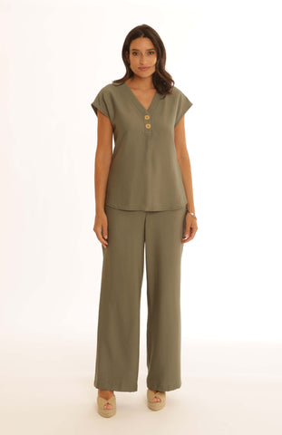Pomodoro Wide Leg Trousers