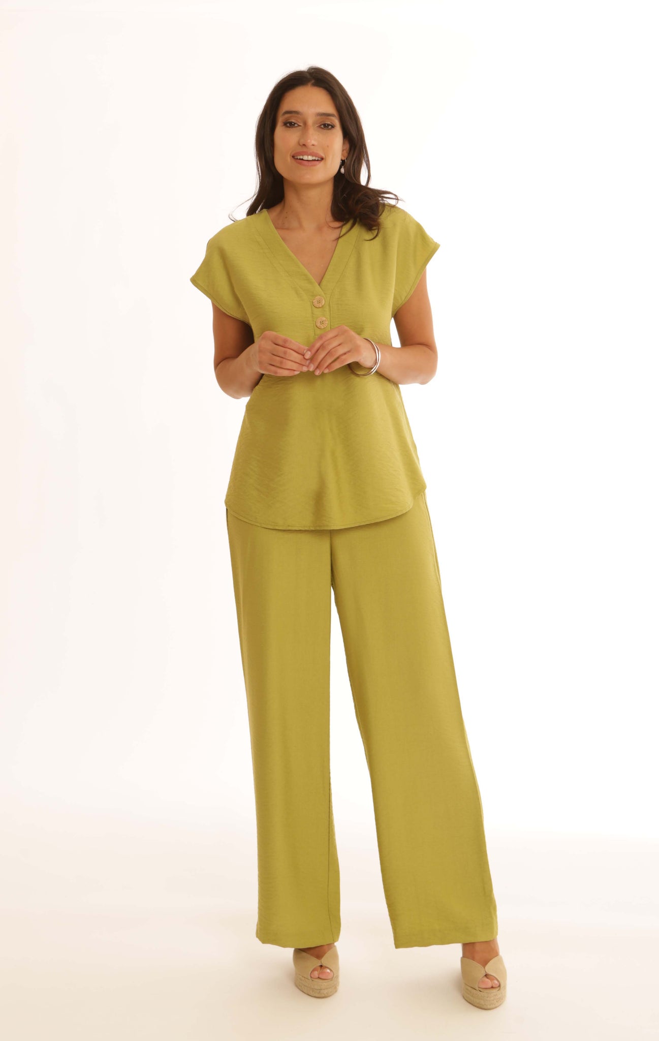 Pomodoro Wide Leg Trousers