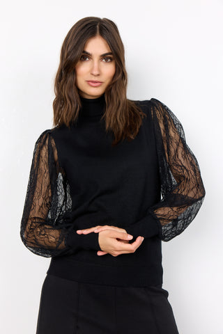 Soyaconcept Dollie Lace Sleeve Knit