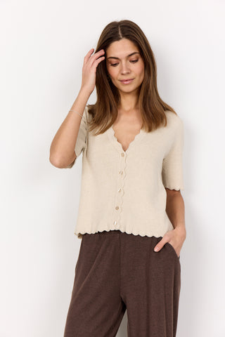 Soyaconcept Dollie Scalloped Cardigan