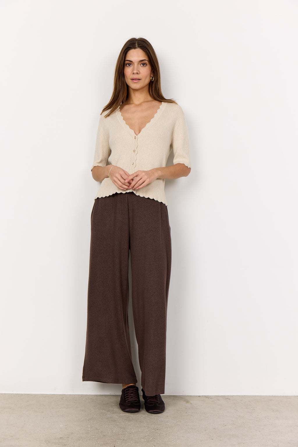 Soyaconcept Dollie Scalloped Cardigan
