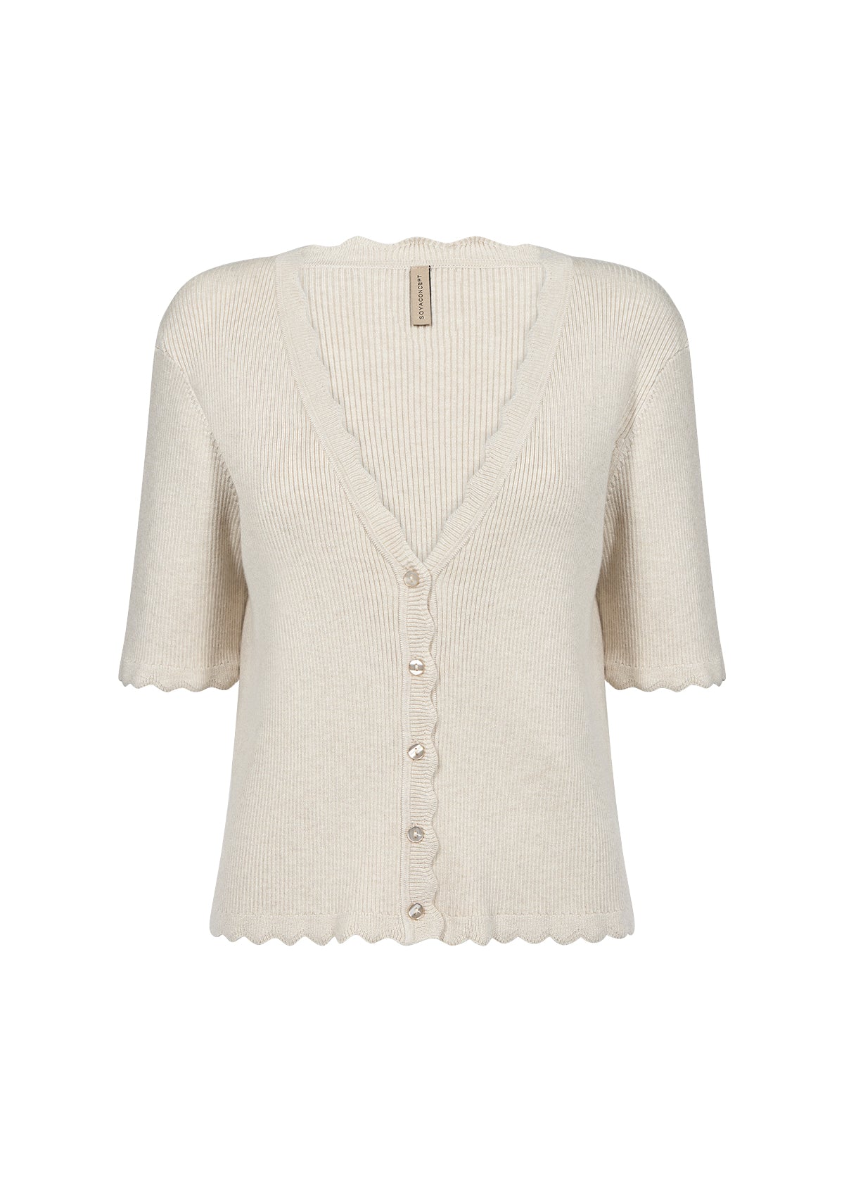Soyaconcept Dollie Scalloped Cardigan