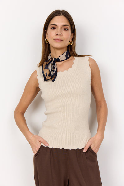 Soyaconcept Dollie Scalloped Vest