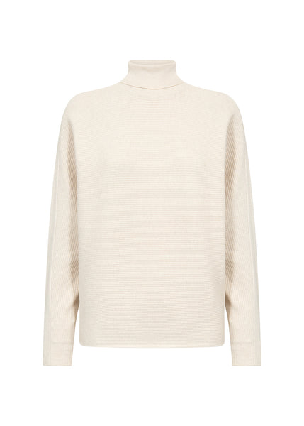 Soyaconcept Dollie Ribbed Polo Neck Jumper