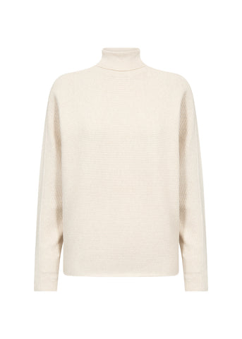 Soyaconcept Dollie Ribbed Polo Neck Jumper