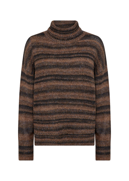 Soyaconcept Arense Stripe Rollneck Jumper