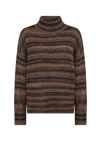 Soyaconcept Arense Stripe Rollneck Jumper