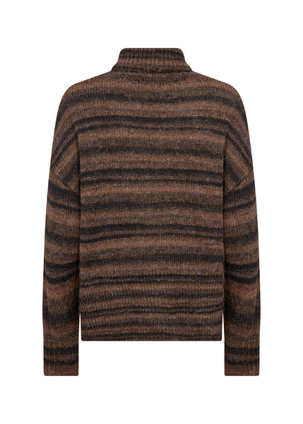 Soyaconcept Arense Stripe Rollneck Jumper
