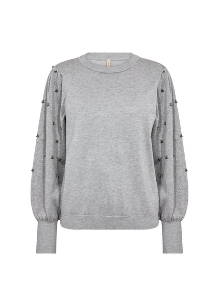 Soyaconcept Dollie Diamond Bead Embellished Jumper