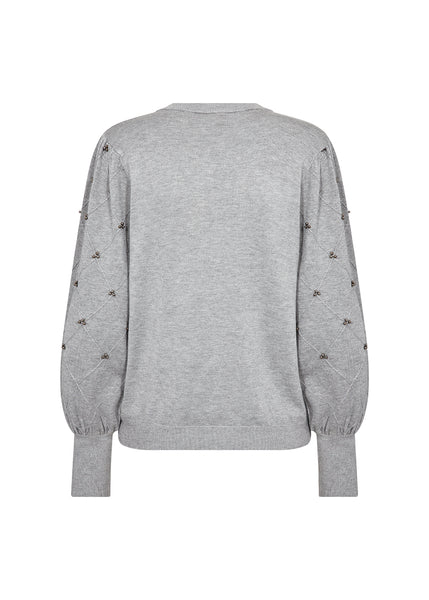 Soyaconcept Dollie Diamond Bead Embellished Jumper