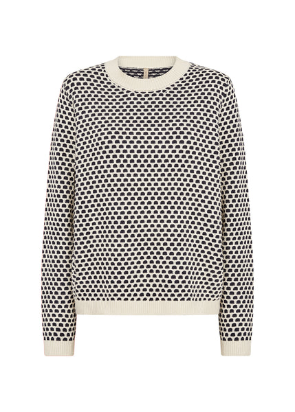 Soyaconcept Bibbi Textured Contrast Jumper