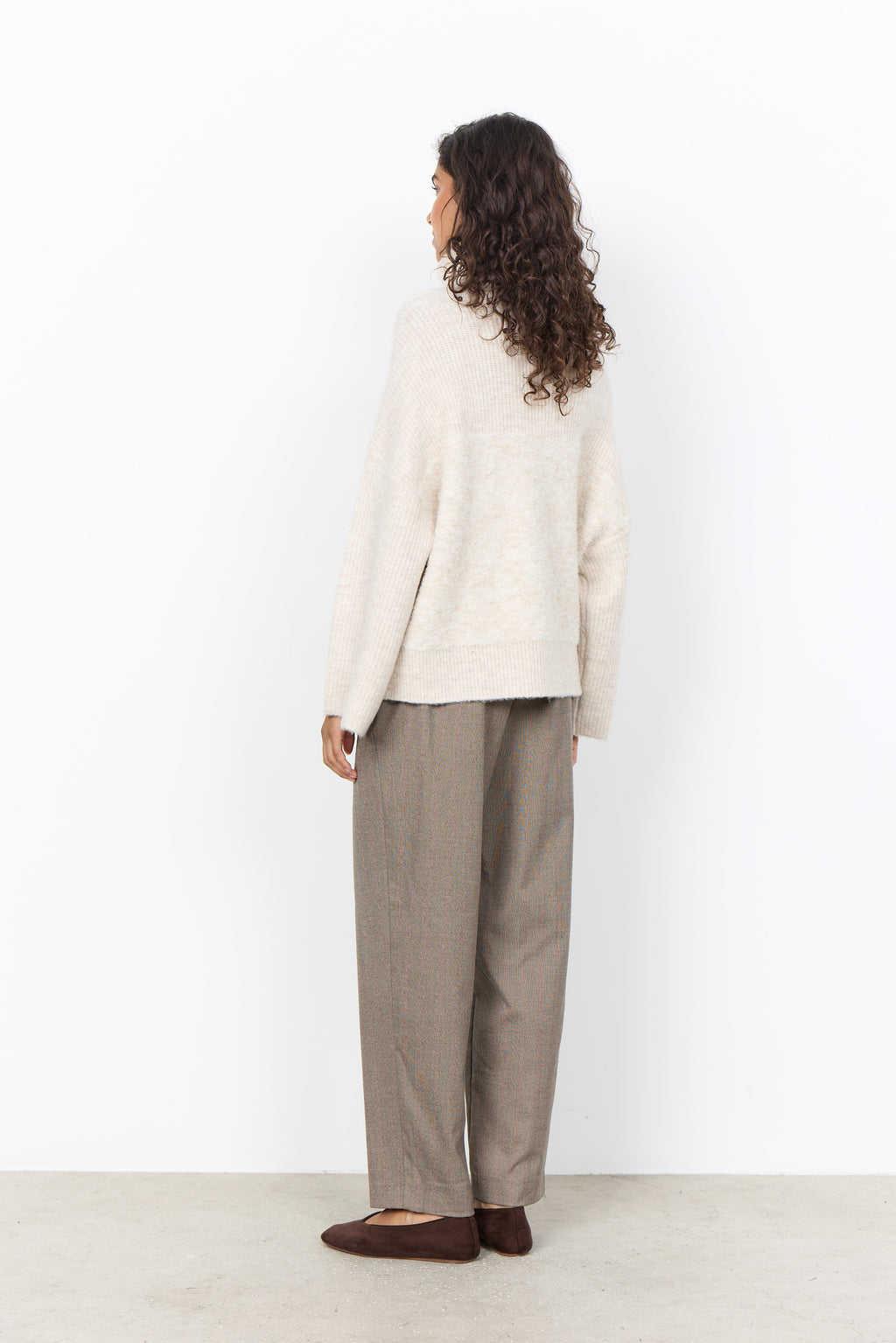 Soyaconcept Venche Textured Roll Neck Jumper