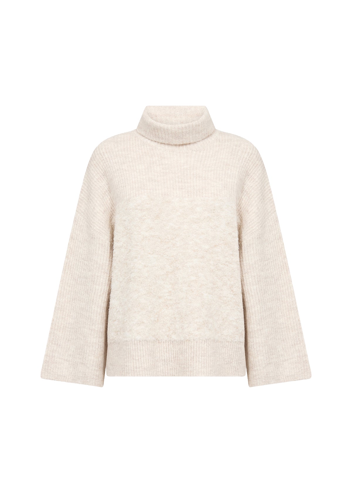 Soyaconcept Venche Textured Roll Neck Jumper
