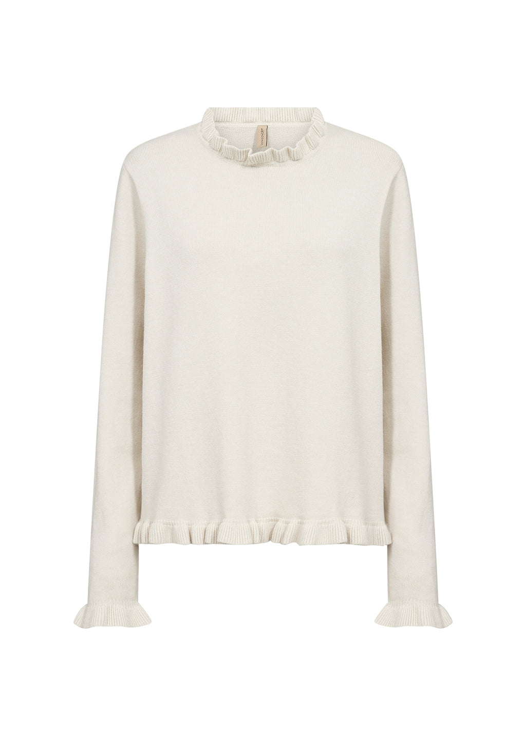 Soyaconcept Helda Ruffle Frill Edge Soft Jumper