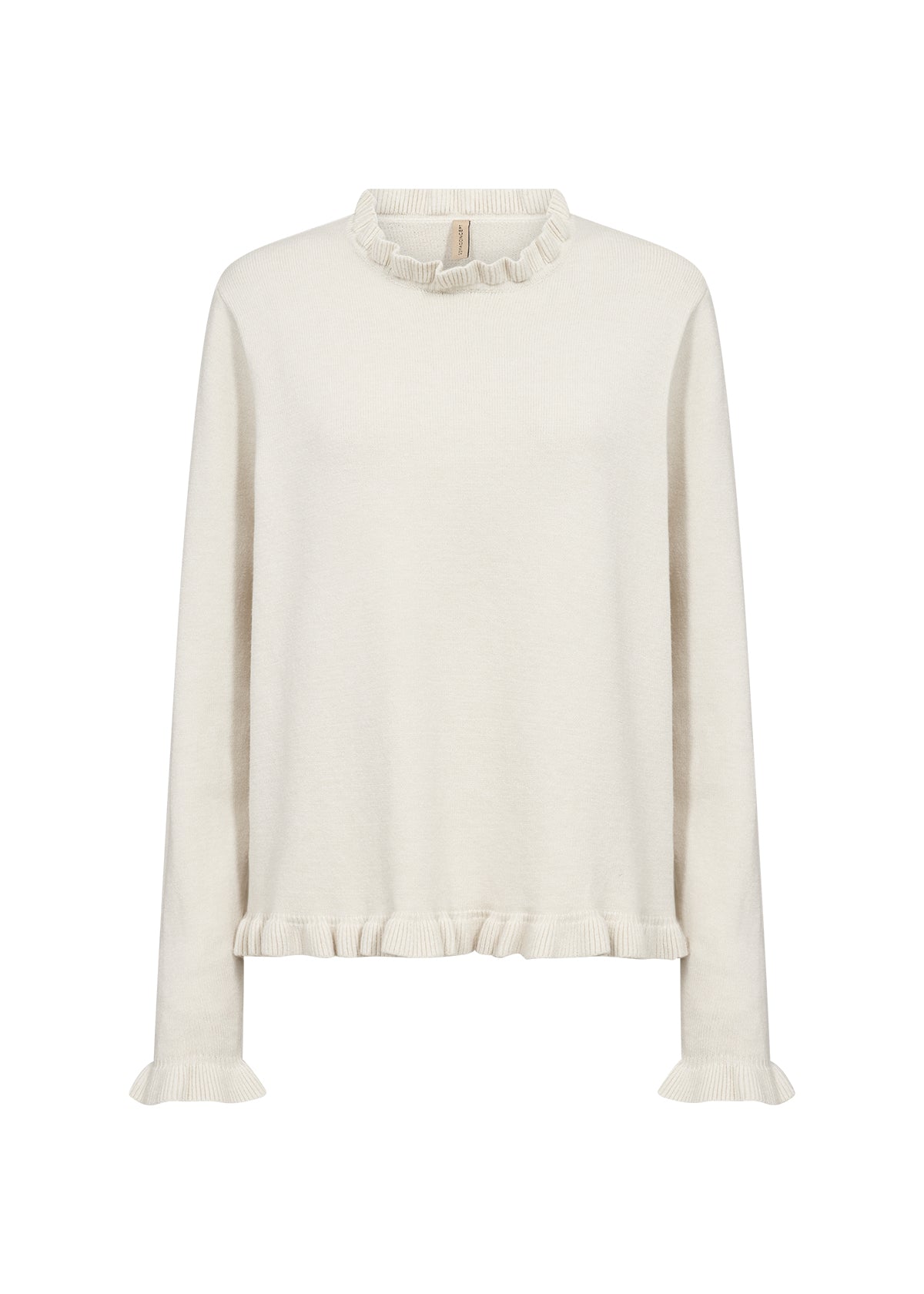 Soyaconcept Helda Ruffle Frill Edge Soft Jumper