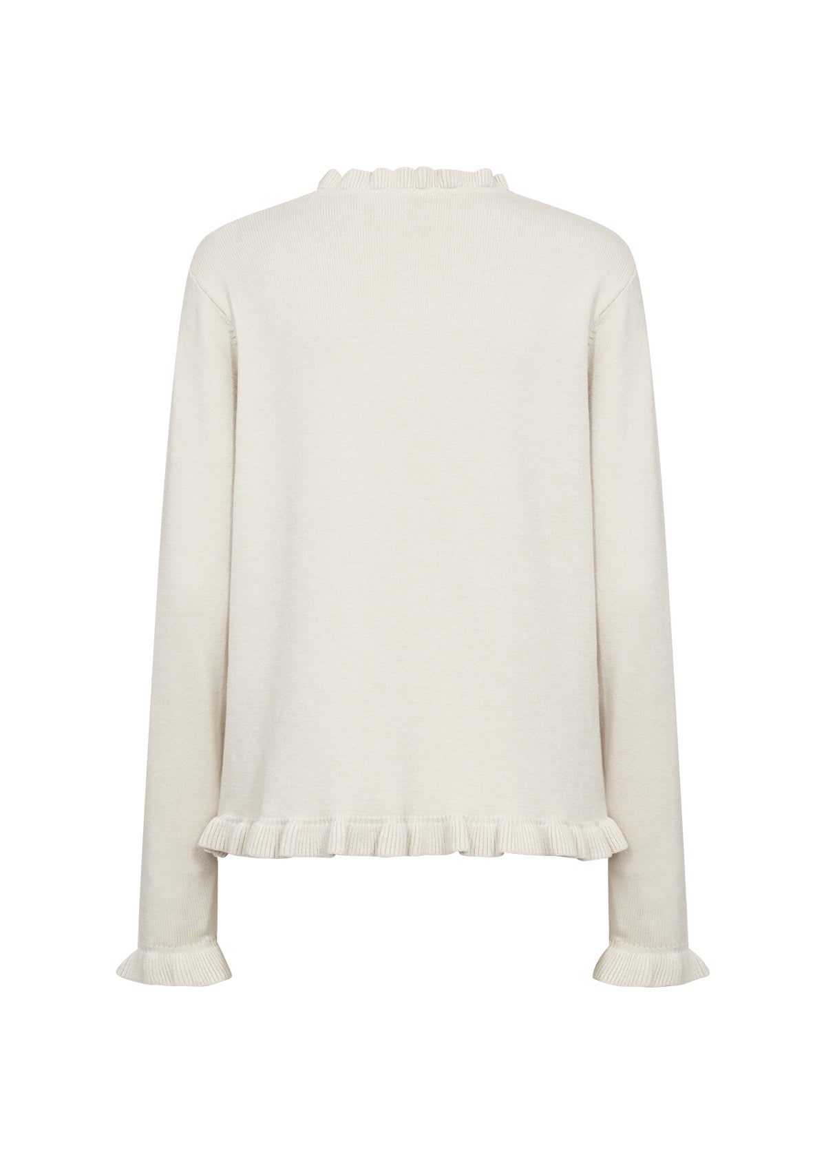 Soyaconcept Helda Ruffle Frill Edge Soft Jumper