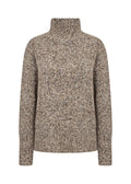 Soyaconcept Halina High Neck Melange Knit Jumper