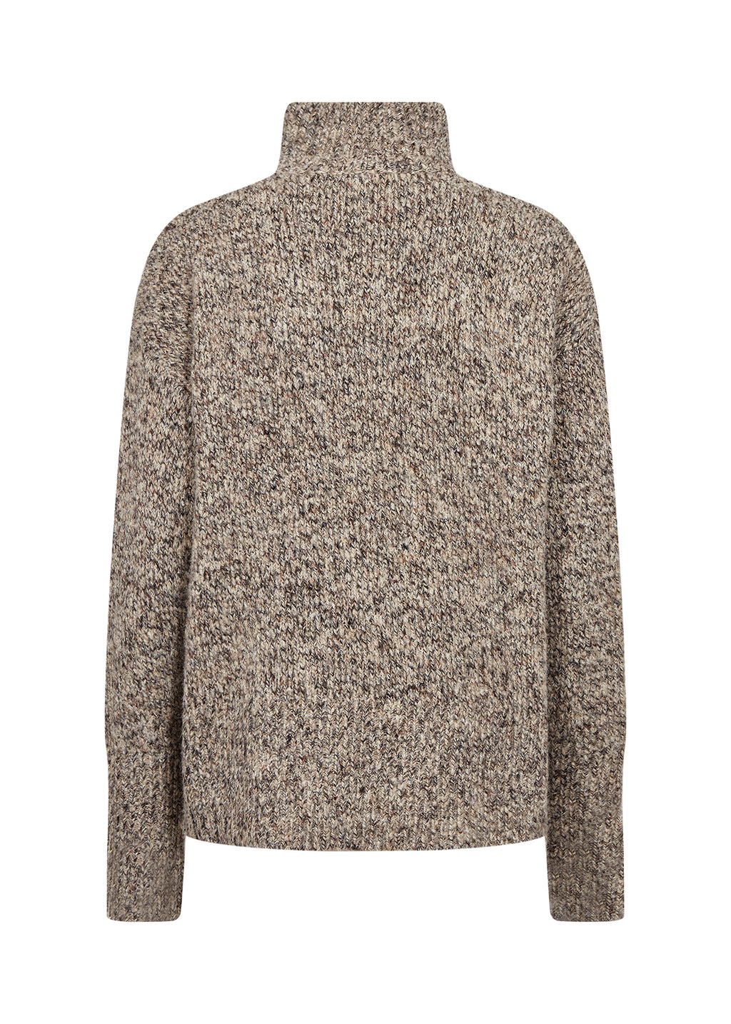 Soyaconcept Halina High Neck Melange Knit Jumper
