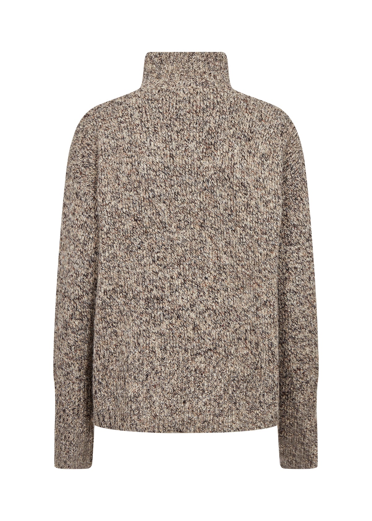Soyaconcept Halina High Neck Melange Knit Jumper