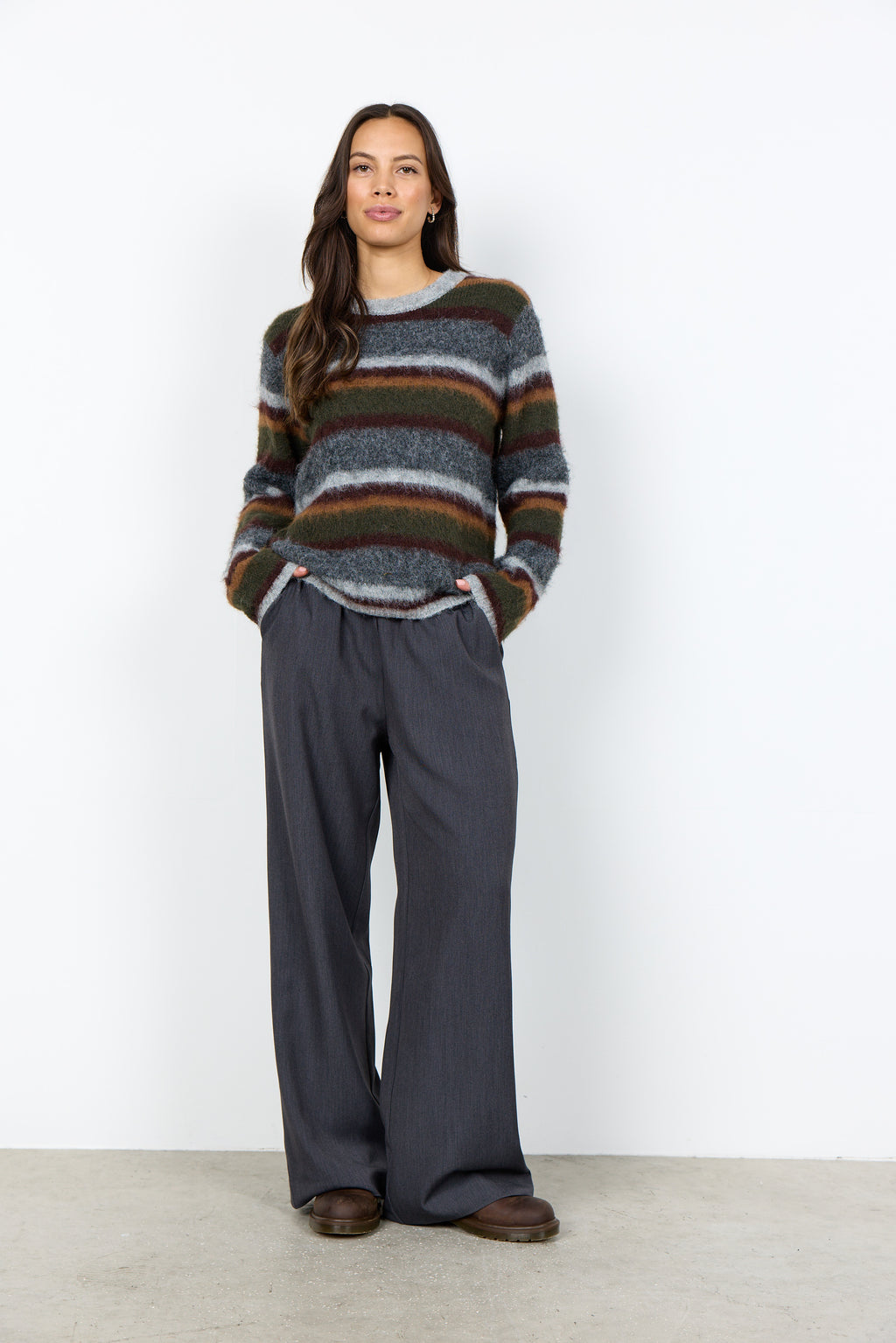 Soyaconcept Hadil Cosy Stripe Knit Jumper