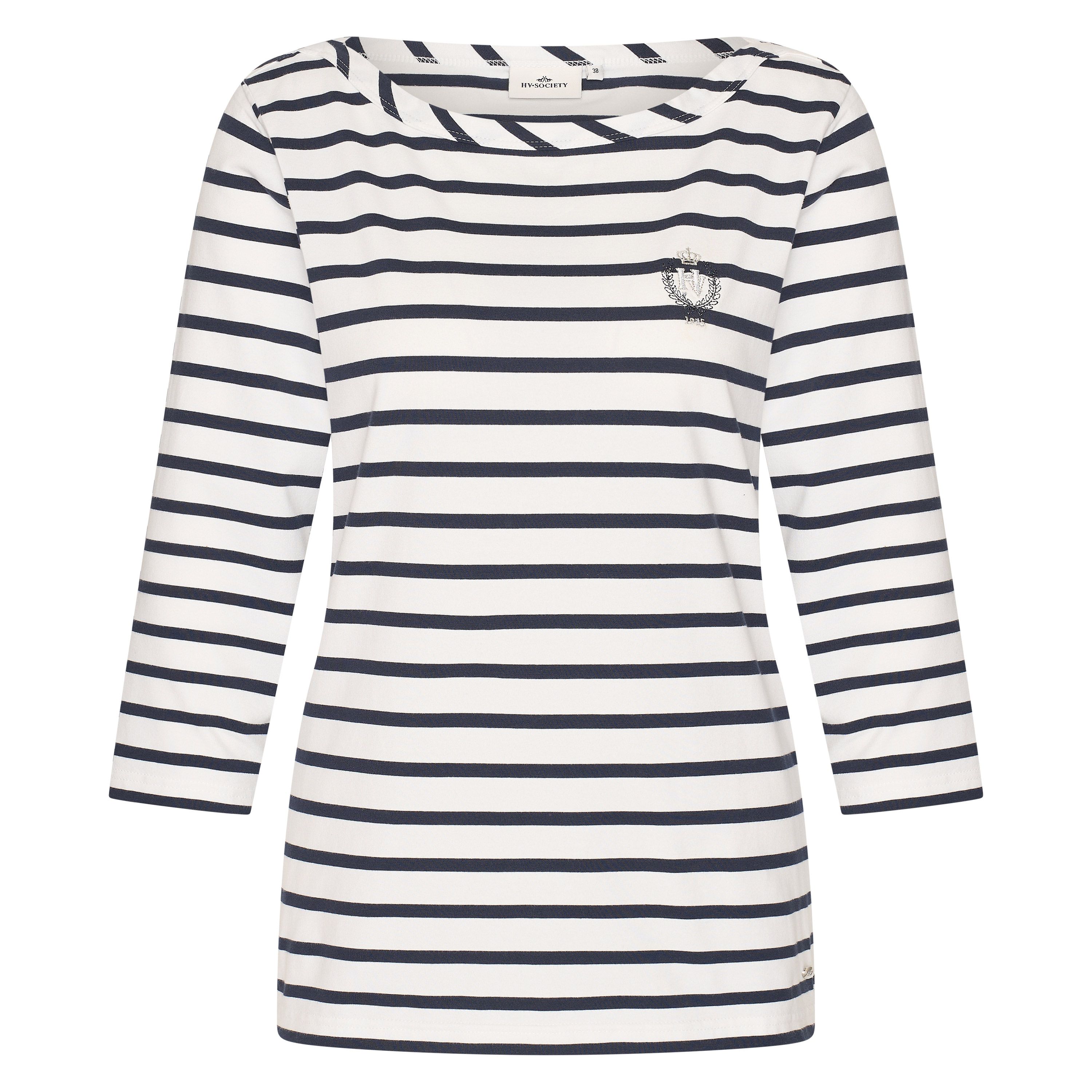 HV Society Tracy Striped Jersey Top