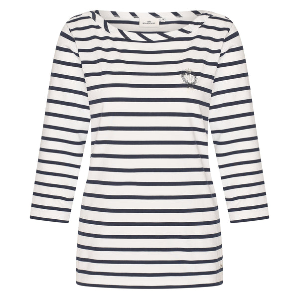 HV Society Tracy Striped Jersey Top