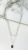 Envy Faceted Beaded Layered Necklace