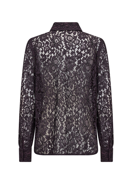 Soyaconcept Lace Shirt - Purple