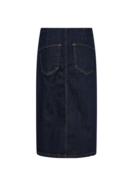 Soyaconcept Kimberly Denim Asymmetric Skirt