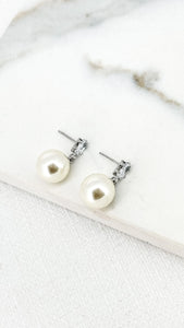 Envy Pearl Mini Drop Earrings