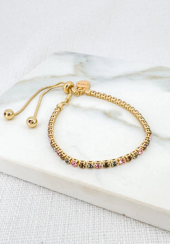 Envy Multicolour Diamante Bracelet