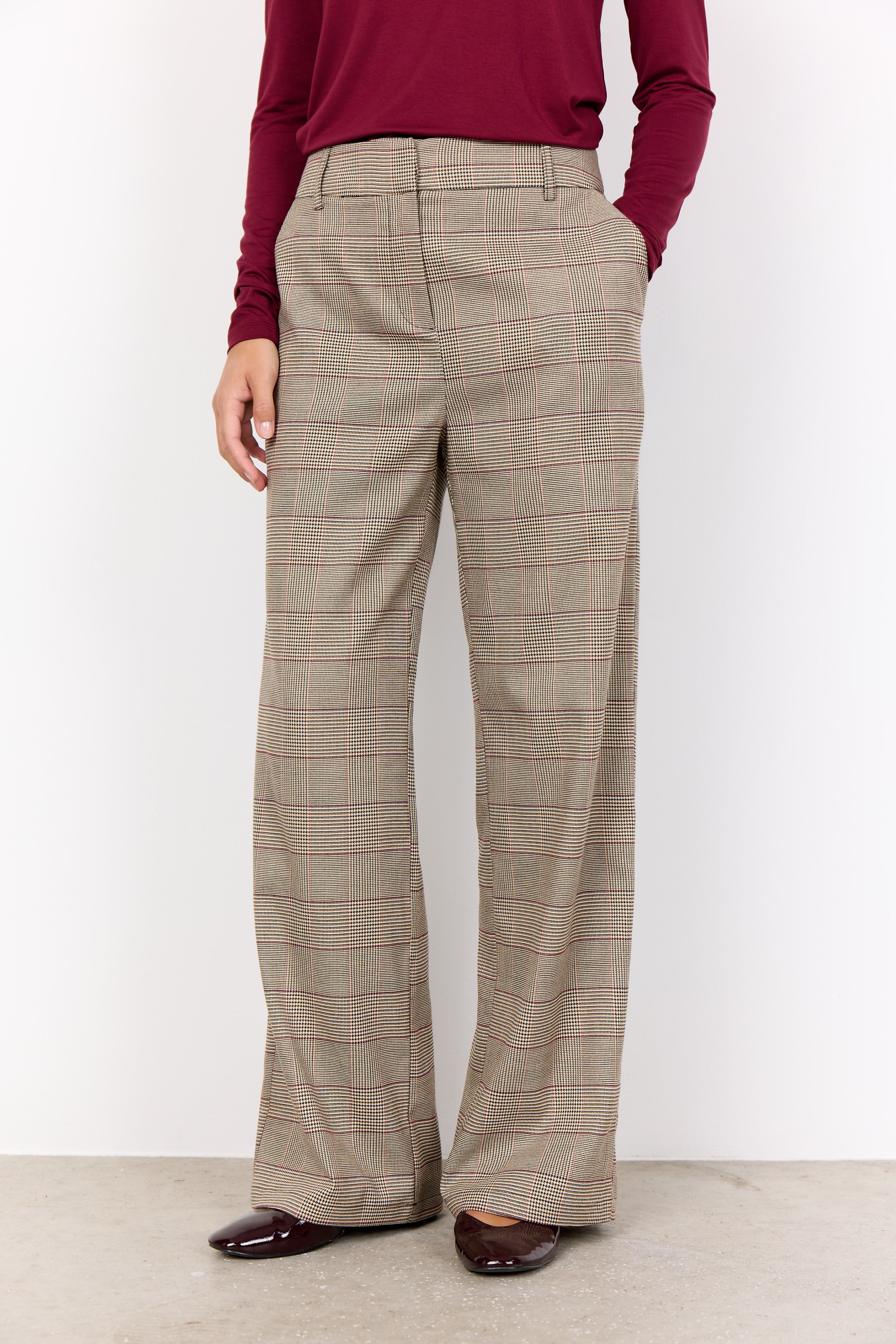 Soyaconcept Venetia Check Trousers