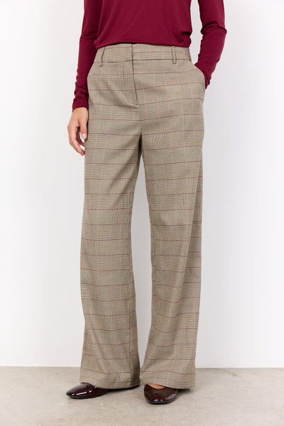 Soyaconcept Venetia Check Trousers