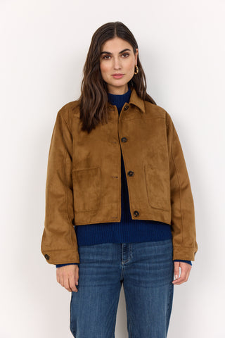 Soyaconcept Vesna Faux Suede Jacket