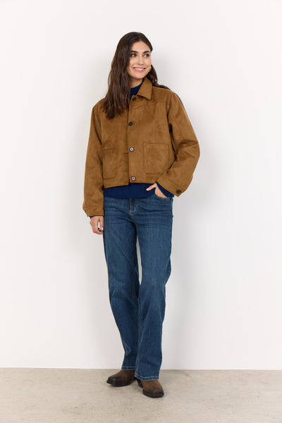Soyaconcept Vesna Faux Suede Jacket