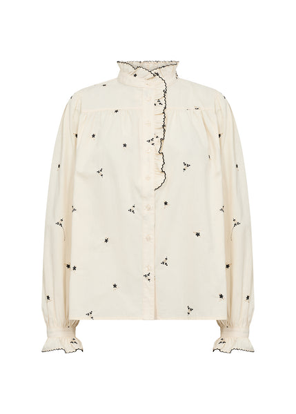 Soyaconcept Viben Floral Ruffle Shirt