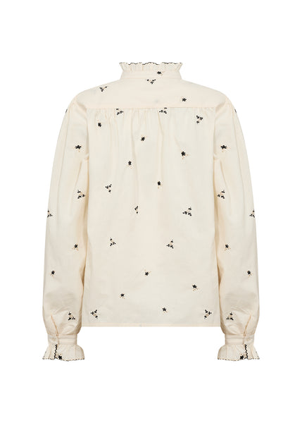 Soyaconcept Viben Floral Ruffle Shirt