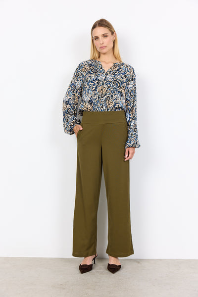 Soyaconcept Vava V-Neck Floral Blouse