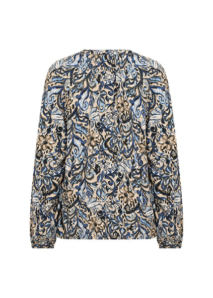 Soyaconcept Vava V-Neck Floral Blouse
