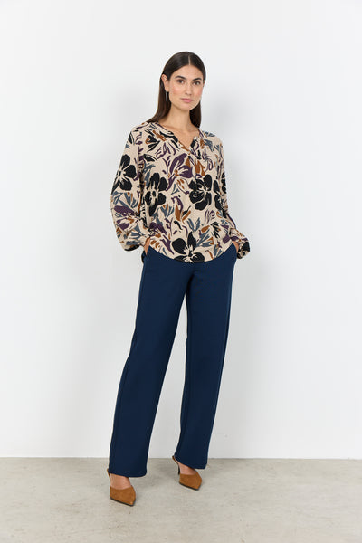 Soyaconcept Annemai Floral Print Blouse