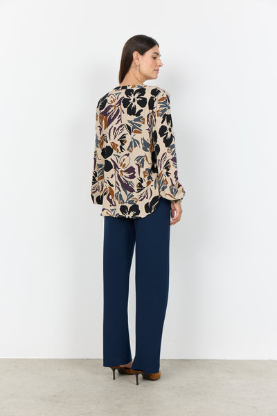 Soyaconcept Annemai Floral Print Blouse