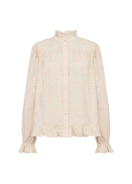 Soyaconcept Barbra Floral Appliqué Blouse