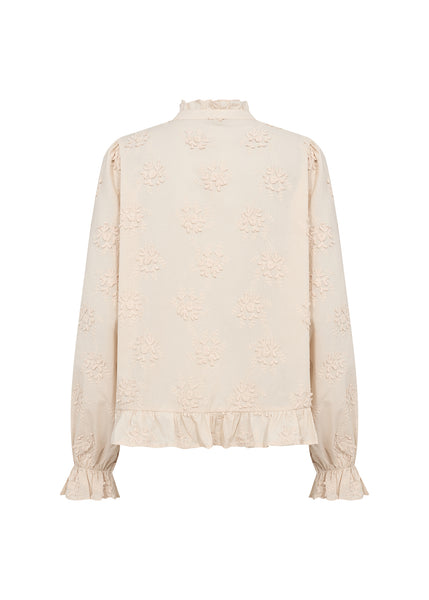 Soyaconcept Barbra Floral Appliqué Blouse