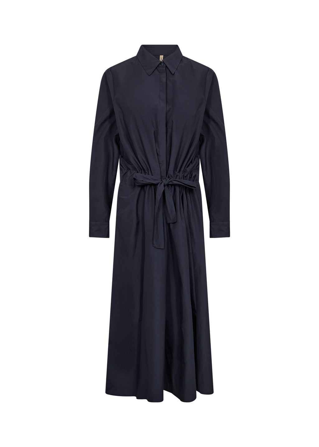 Soyaconcept Netti Long Midi Shirt Dress - Navy