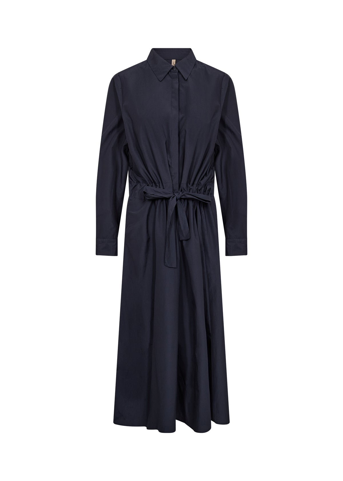 Soyaconcept Netti Long Midi Shirt Dress - Navy