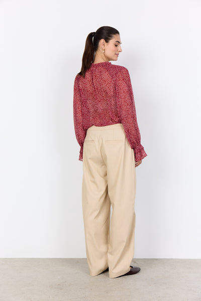 Soyaconcept Bebbi 2 Floral V-Neck Blouse