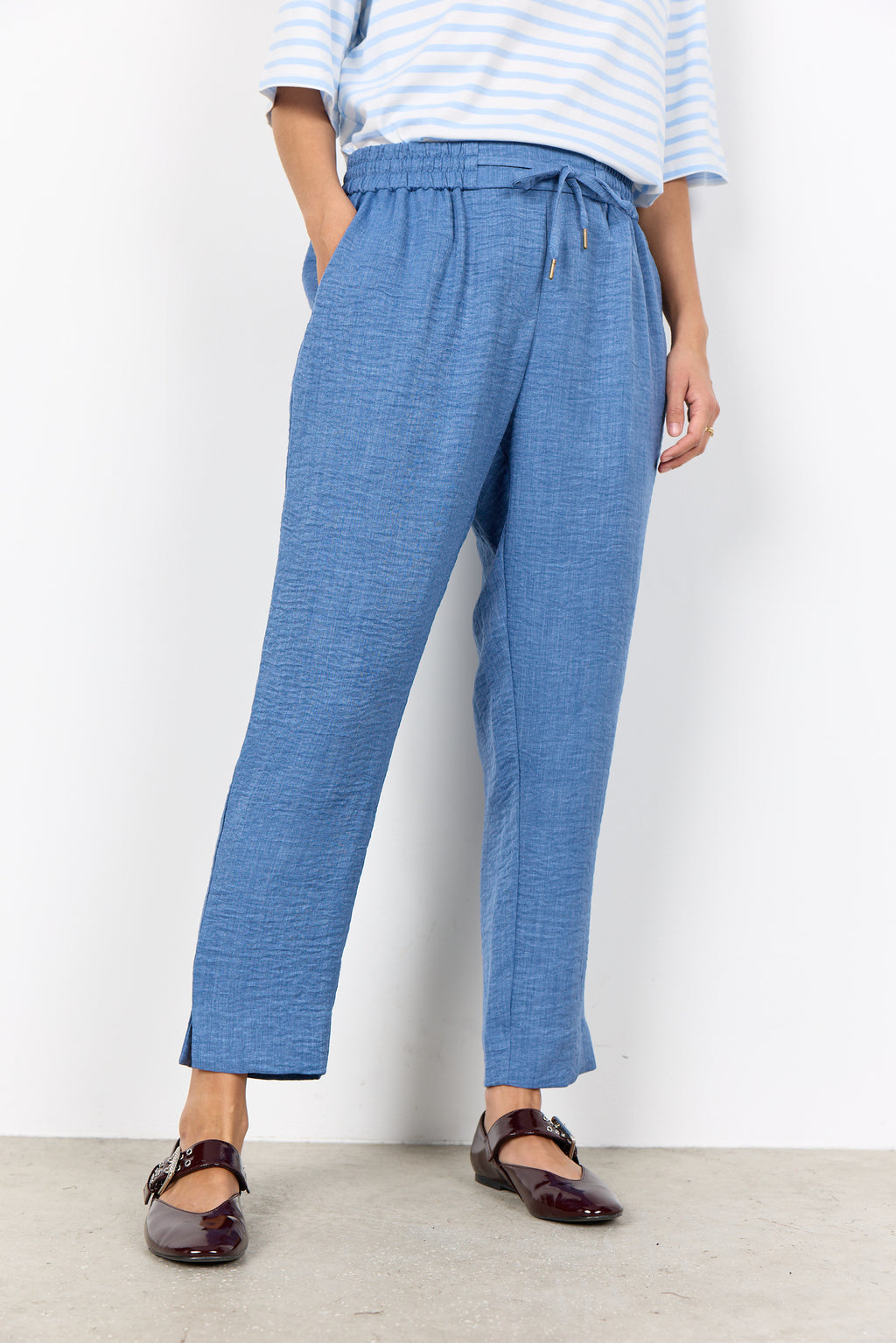 Soyaconcept Charissa Drawstring Pull On Trousers